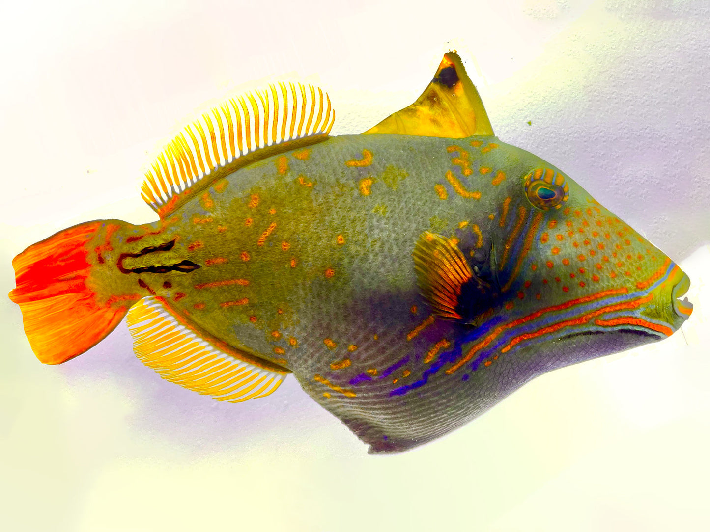 Ultra Aberrant Undulated Triggerfish SHOW