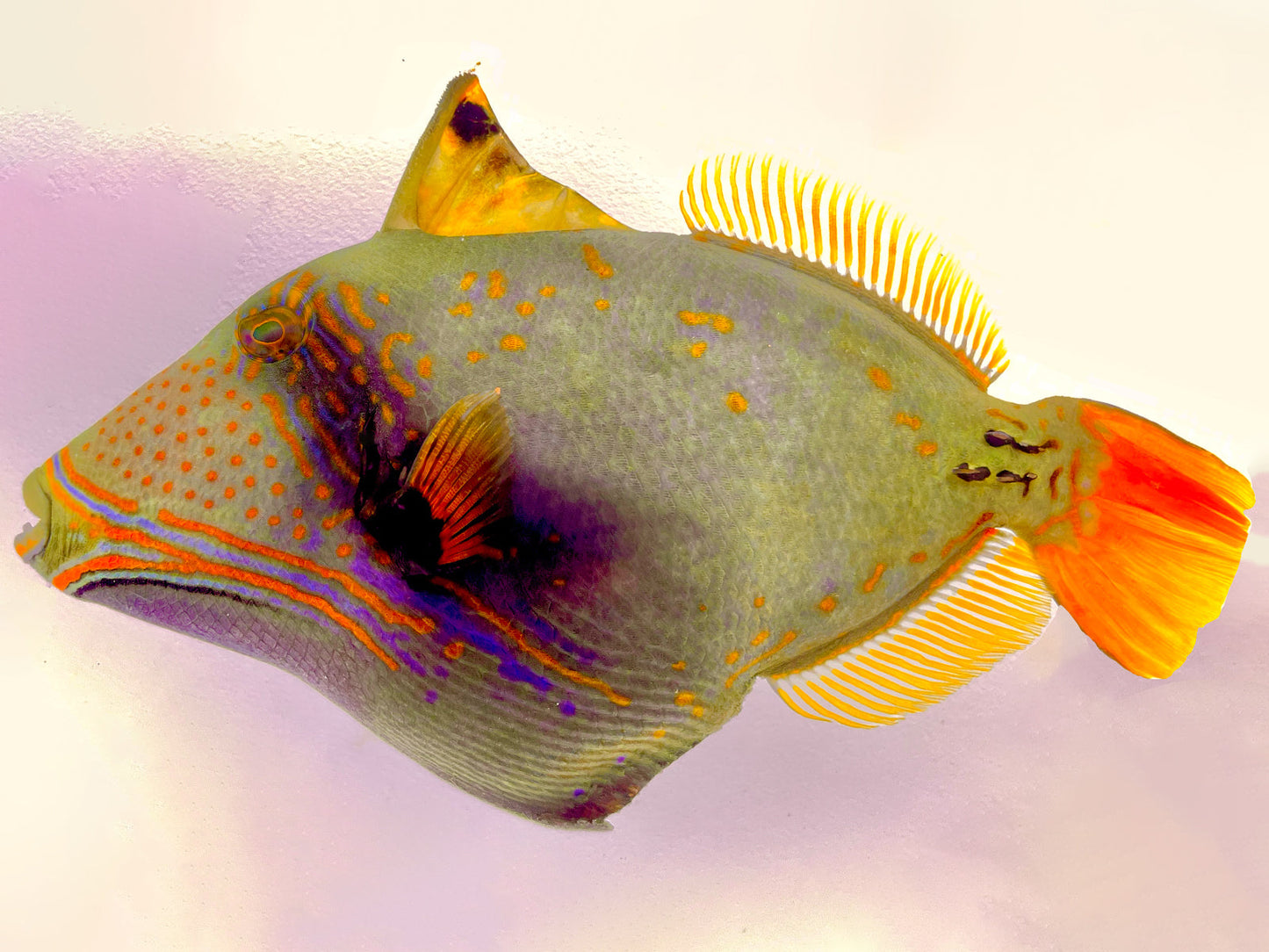 Ultra Aberrant Undulated Triggerfish SHOW